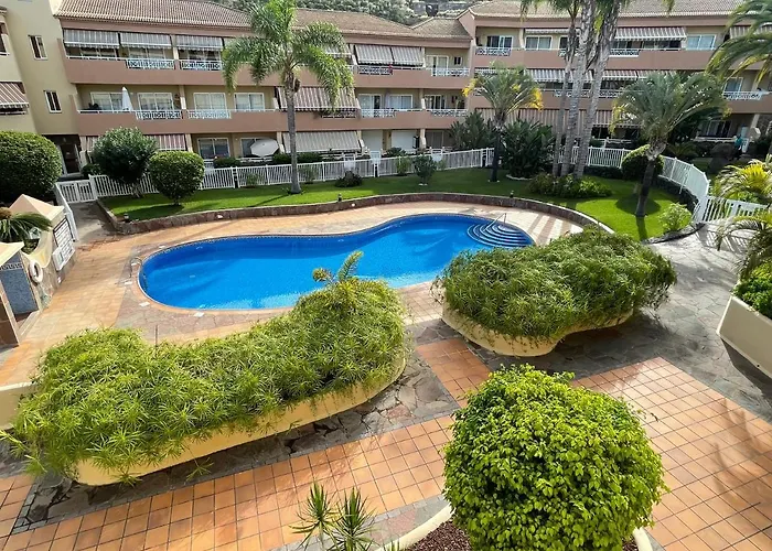 Neue Terrassenwohnung Mit Pool Puerto De La Cruz