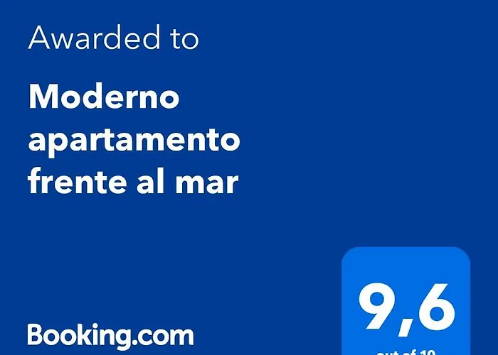 Moderno Apartamento Frente Al Mar