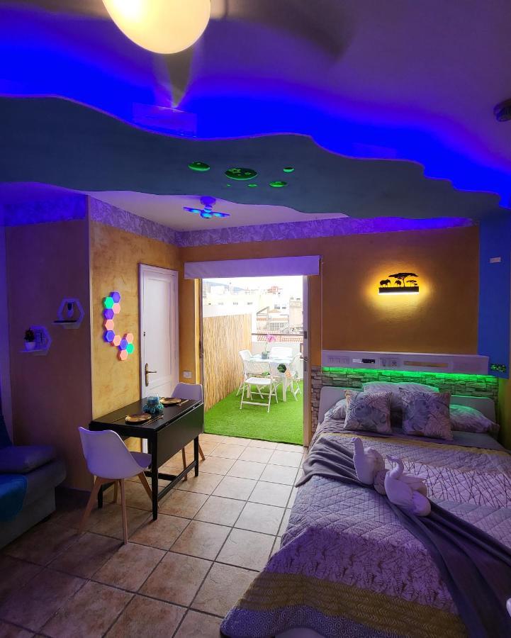 Atico Con Piscina En El Centro Puerto De La Cruz - Edificio Girasol Huoneisto
