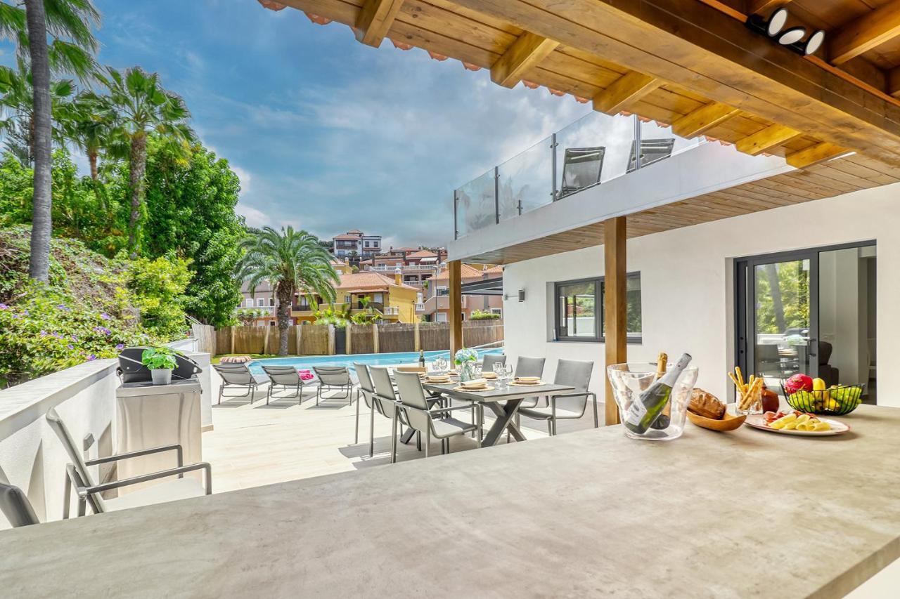 Modern With Elevator, Patio Kitchen, Loro Parque View & Heated Pool Daire Puerto de la Cruz (Tenerife)