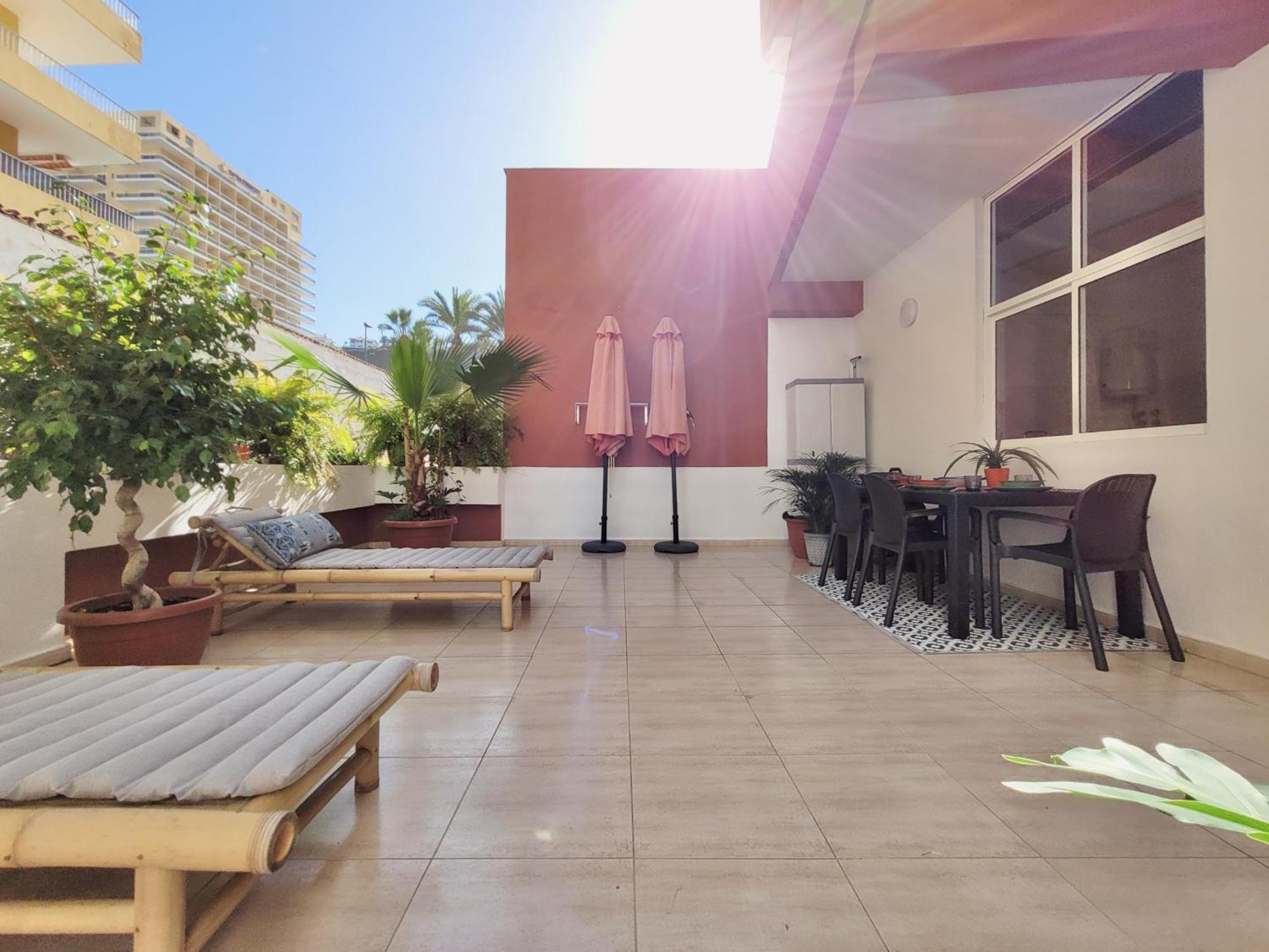 Terrace - Only Adults - Apartamento Puerto de la Cruz (Tenerife)