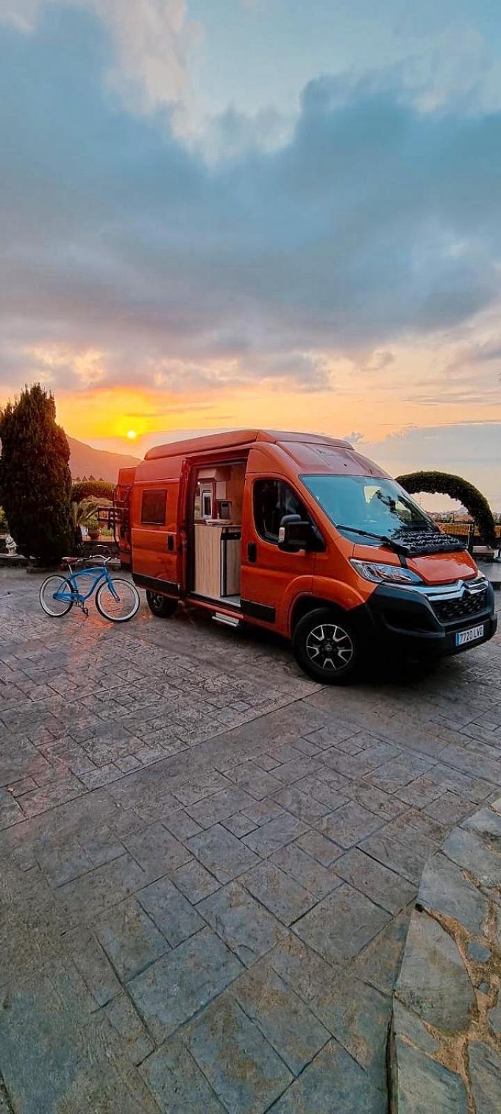 Furgoneta Camper Canarias Campingplatz Puerto de la Cruz (Tenerife)