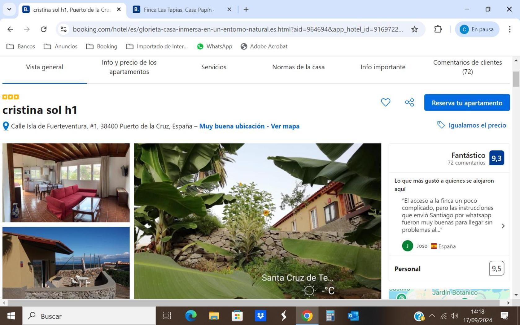 Holiday home Tapias, Glorieta *