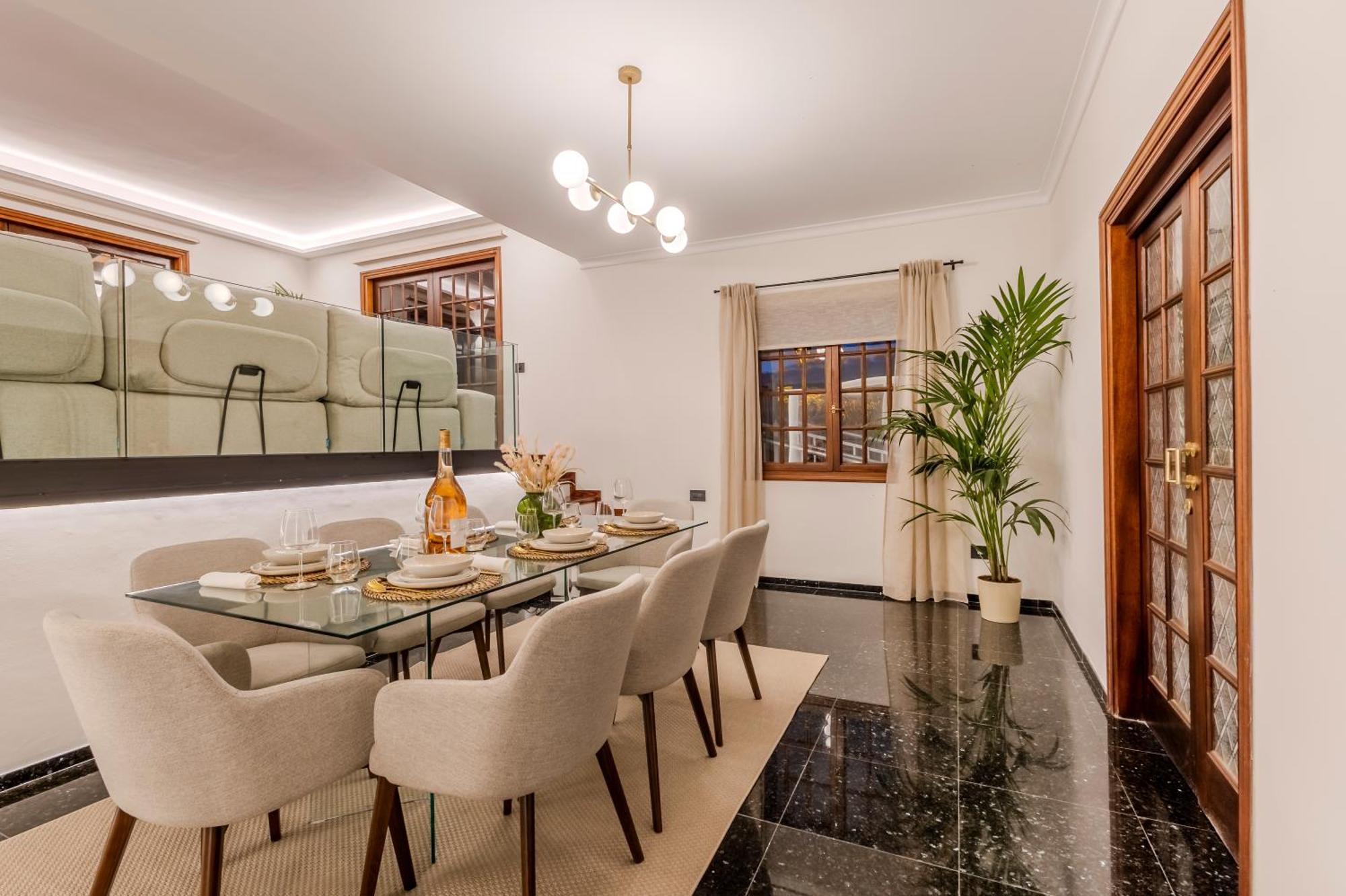 Luxury Teide View, Heated Pool, Sauna & Golf Chalet