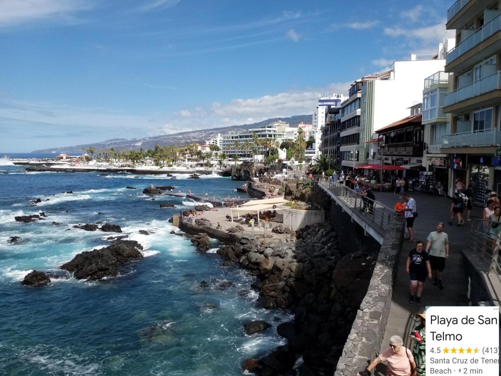 Apartment Designer 1 Bedroom White Tree 2 Minutes To The In The Center, Puerto De La Cruz, Tenerife